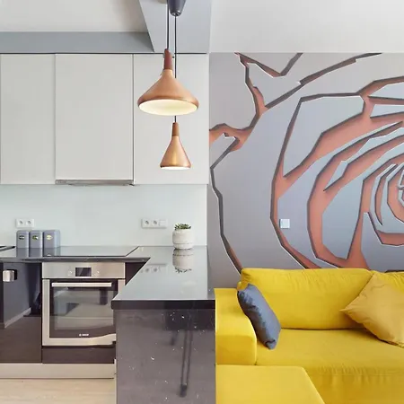 アパート Golden Hour Rose - Kurkowa 14 ヴロツワフ